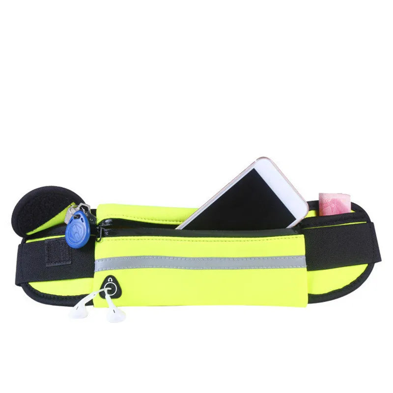 Multi-Functional waist Bags for men/women With Water Bottle Waterproof Phone Bag