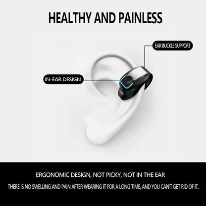 Earphone Clip Wireless Bluetooth Headphone Bone Conduction Headset High Quality