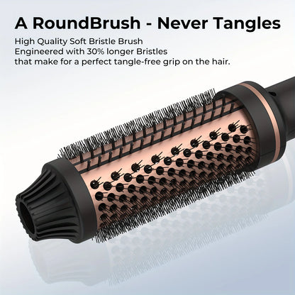 3 in 1 Ionic Hair Curler Straightener Professional Curling Hair Styling Brush