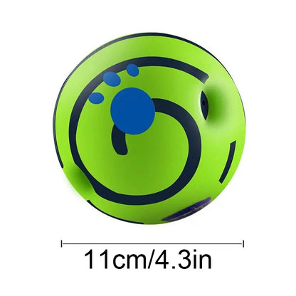New Hot Wobble Wag Giggle Glow Ball Interactive Dog toy. Giggle Sounds Ball