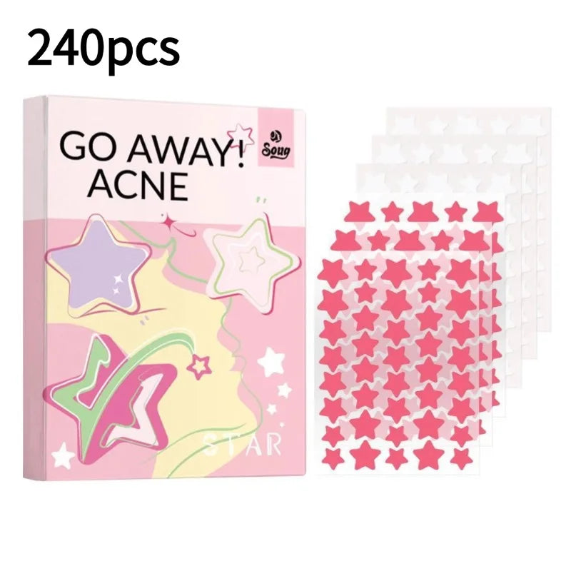 Black Star Acne Patch Fashion Ultrathin Breathable Acne Covering