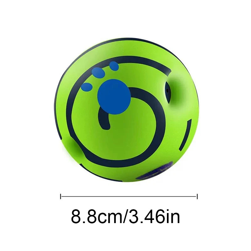 New Hot Wobble Wag Giggle Glow Ball Interactive Dog toy. Giggle Sounds Ball
