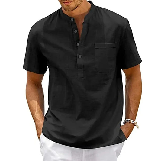 Casual Short Sleeve Vintage Streetwear Male Tops T-Shirts
