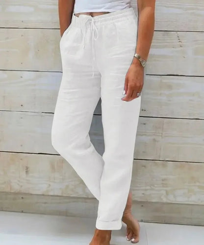 Casual Trousers Streetwear Solid Female Clothes