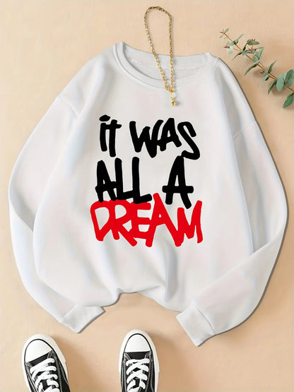 Women Casual Comfortable Pullover Prints Sweatshirt Fashion
