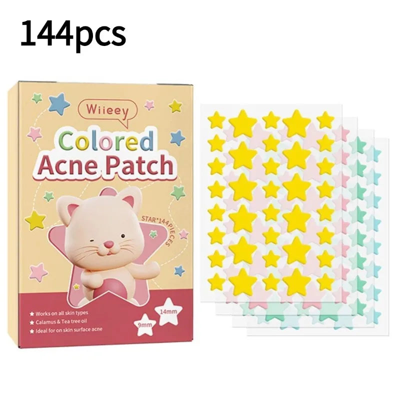 Black Star Acne Patch Fashion Ultrathin Breathable Acne Covering