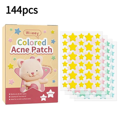 Black Star Acne Patch Fashion Ultrathin Breathable Acne Covering