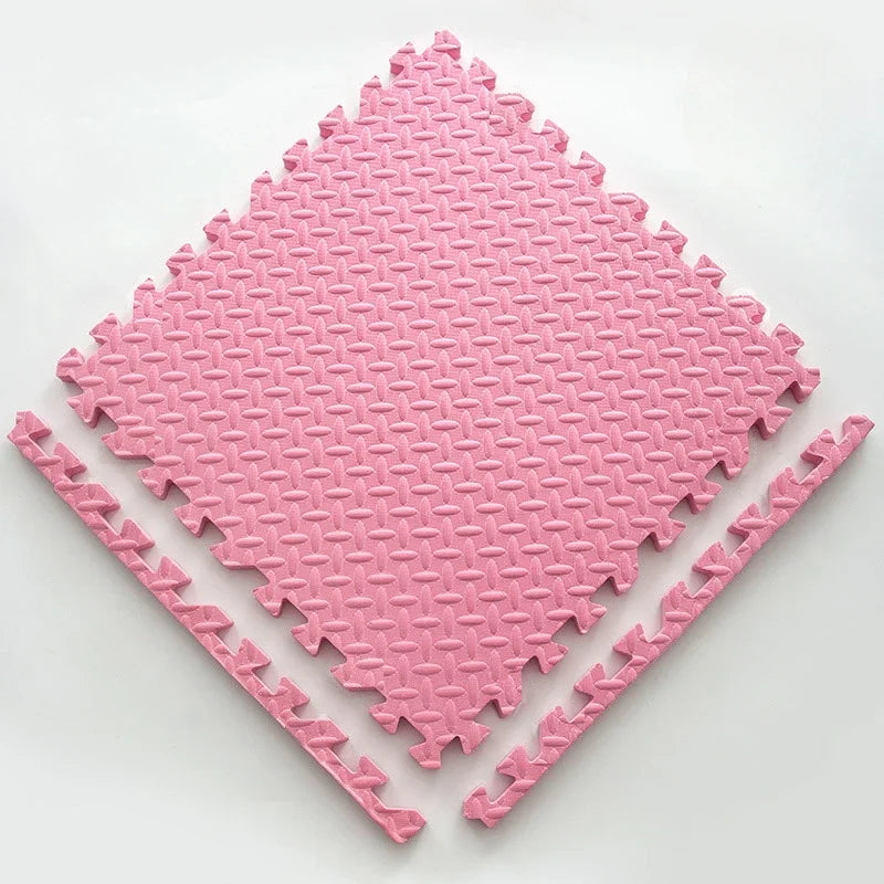 12Pcs 30*30*1cm Foam Baby Play Mat Puzzle Mat Kids Interlocking Exercise Tiles