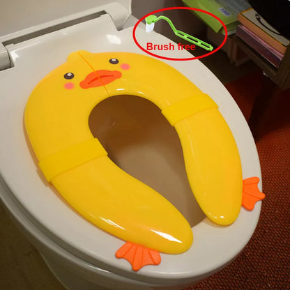 Baby Travel Folding Potty Seat Toddler Portable Toilet Training Seat