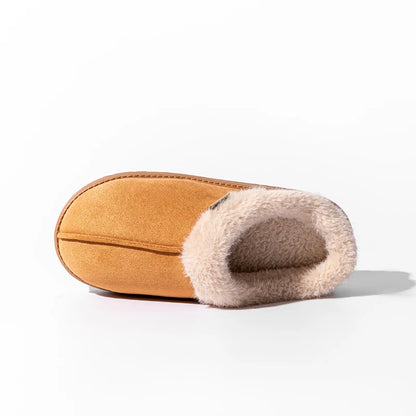 Fashion Women Fluffy Slippers for Autumn and Winter Indoor EVA Thick Sole