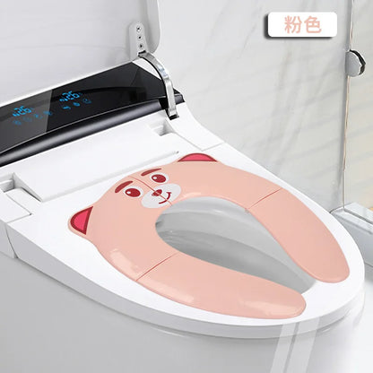 Baby Travel Folding Potty Seat Toddler Portable Toilet Training Seat