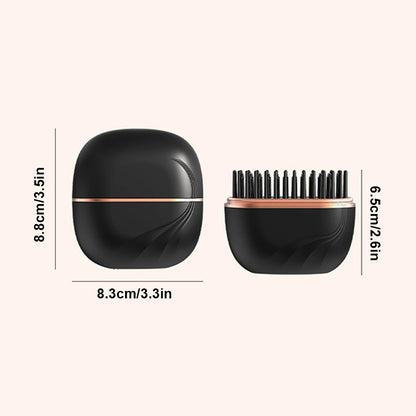 Rechargeable Mini Smoothing Brush for Styling for Home Travel Gift