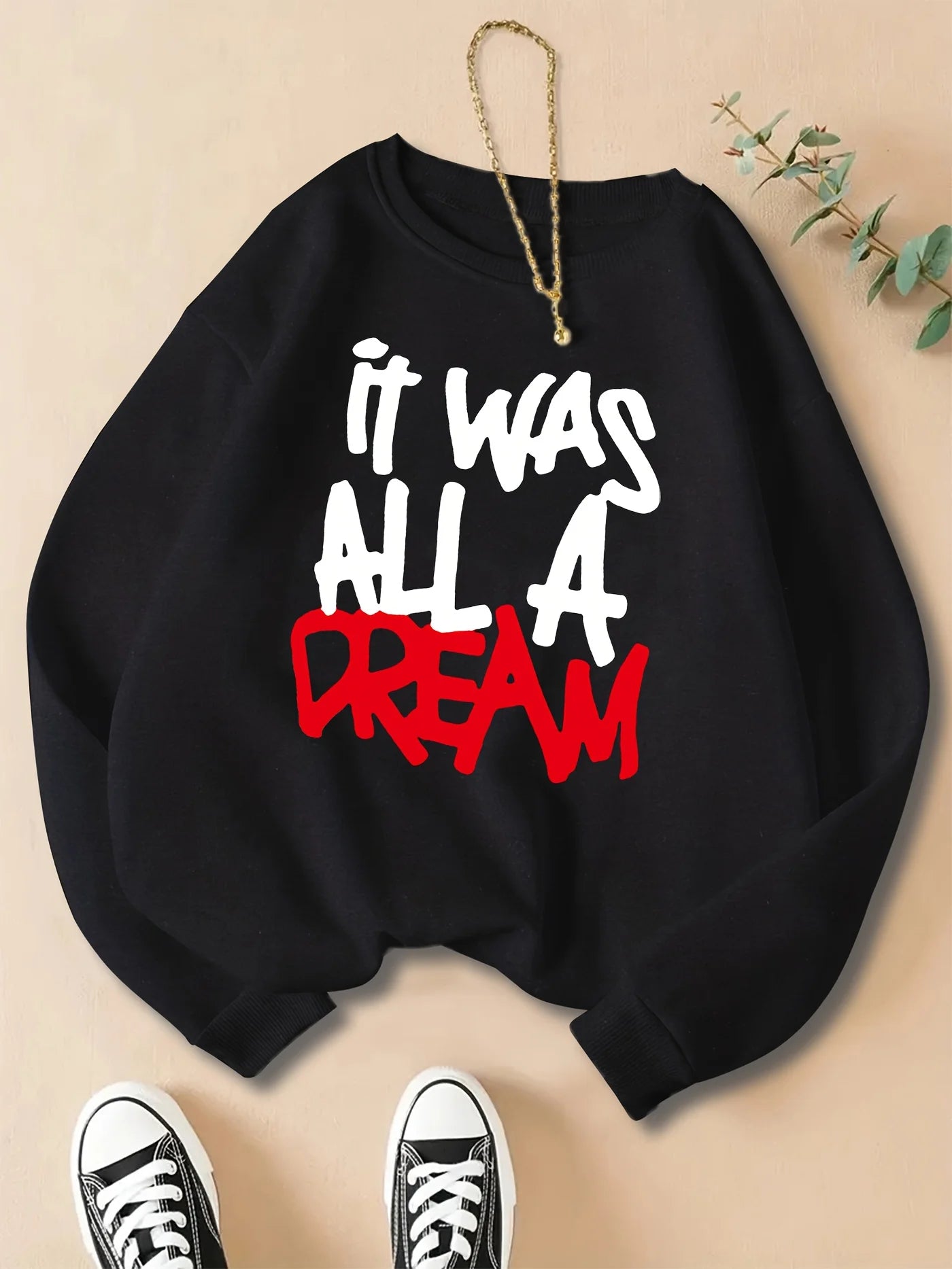 Women Casual Comfortable Pullover Prints Sweatshirt Fashion