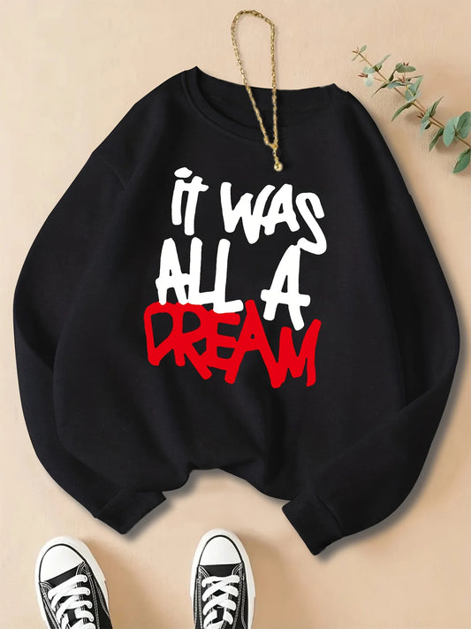 Women Casual Comfortable Pullover Prints Sweatshirt Fashion