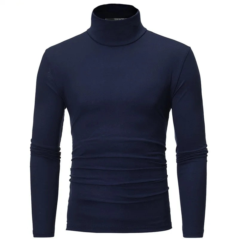 Thermal Underwear Tops Men Winter/ Autumn Men's Winter Tights High Neck cloth