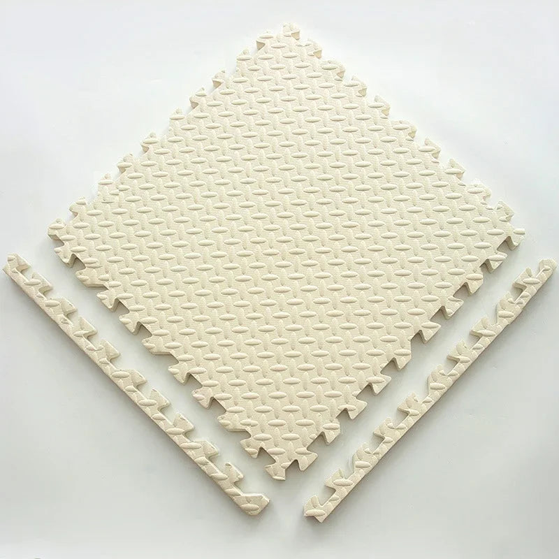 12Pcs 30*30*1cm Foam Baby Play Mat Puzzle Mat Kids Interlocking Exercise Tiles