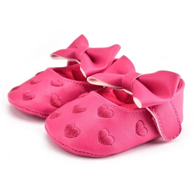 Baby PU Leather Baby Boy Girl Baby Non-Slip Footwear Crib Shoes