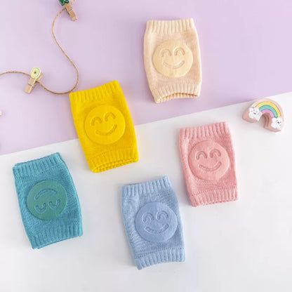 Knee Pads Leg Warmer Gaiter Smile Girl/b oy Kids Crawling Elbow Kneepad Slips