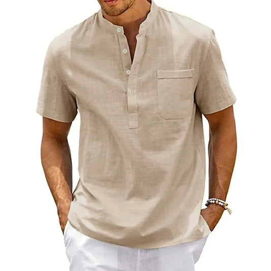 Casual Short Sleeve Vintage Streetwear Male Tops T-Shirts