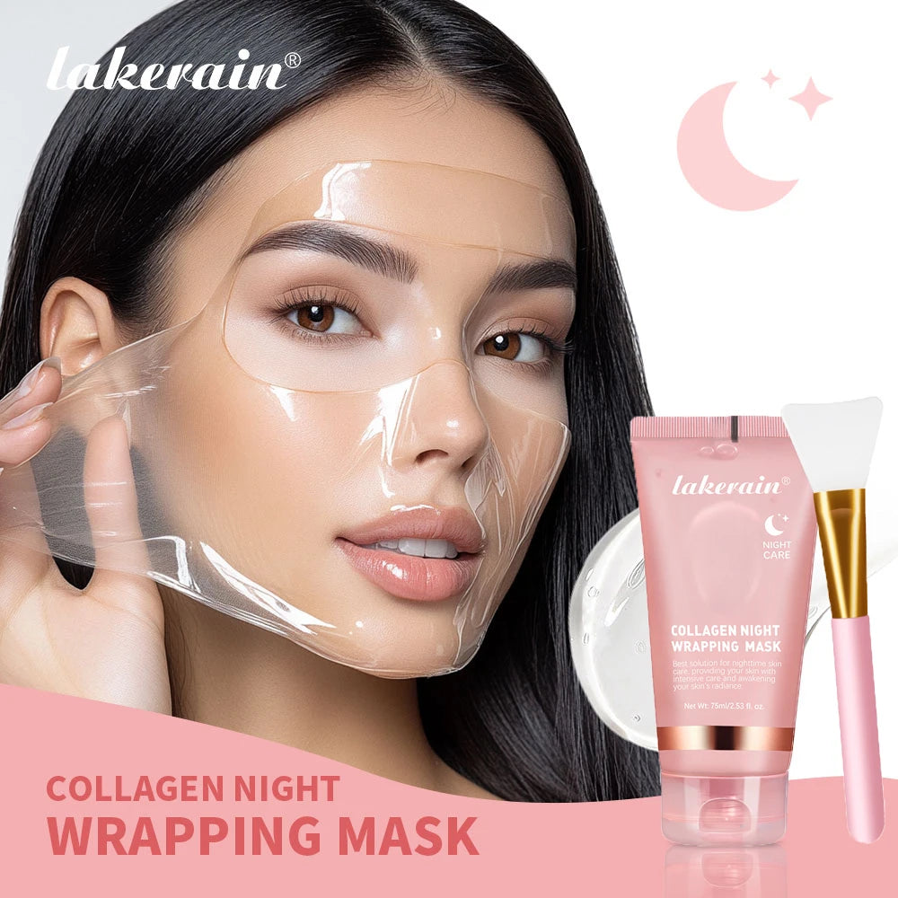 Collagen Wrapping Mask and Brush Set