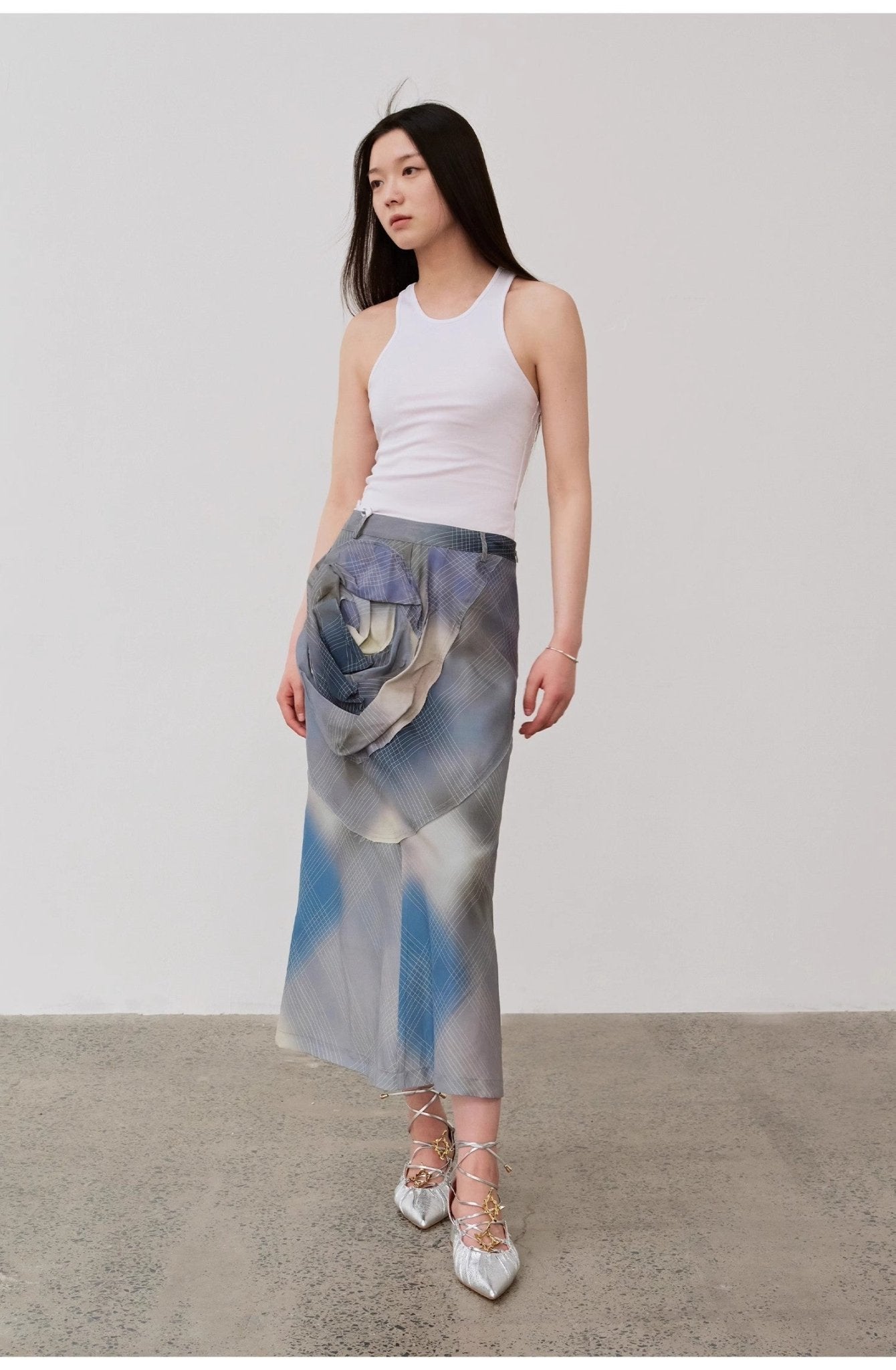 "Summer Tour" Small I-Shaped Vest Camisole Women's Summer Elastic Cotton Slimfit