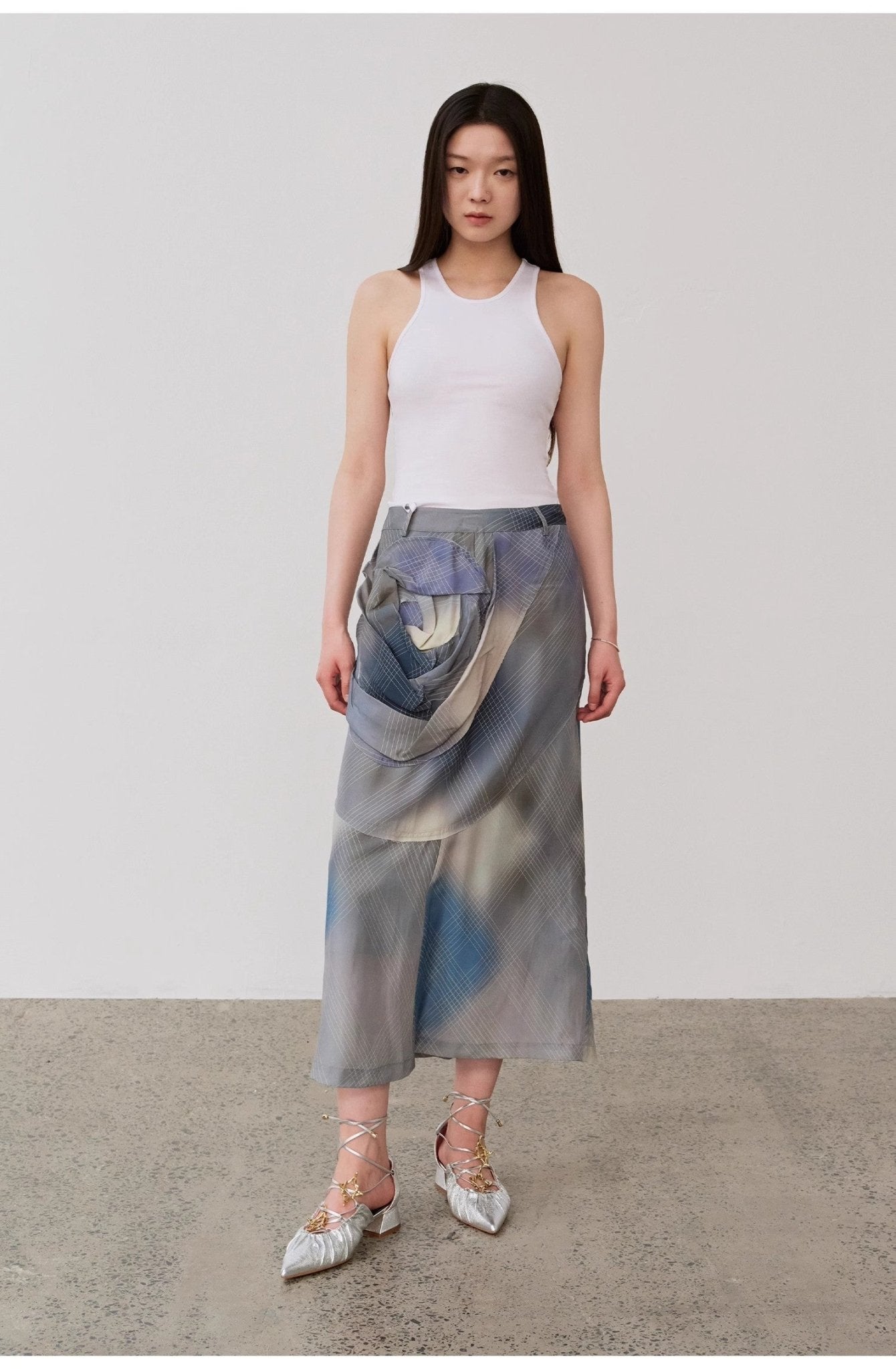 "Summer Tour" Small I-Shaped Vest Camisole Women's Summer Elastic Cotton Slimfit