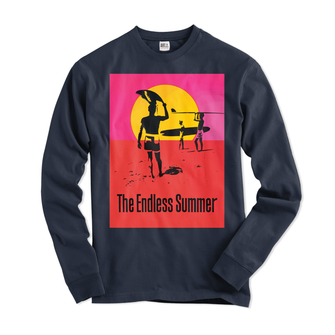 The Endless Summer 1966 Surf Documentary Long Sleeve Shirt
